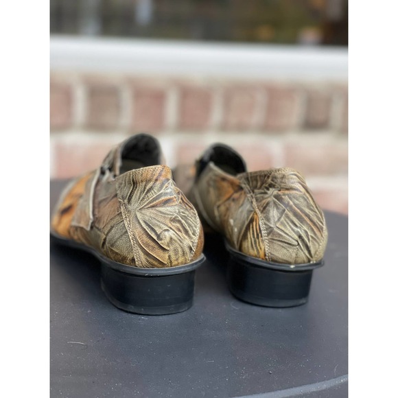 Zota Leopard Print Men's Shoes S-11 - Picture 2 of 9